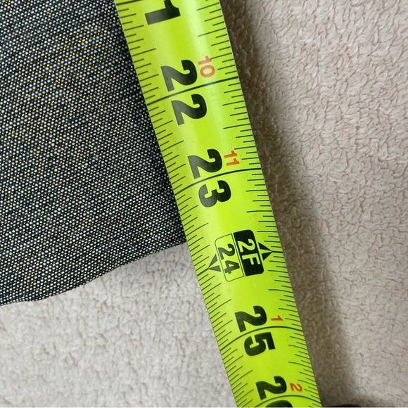 Pomander Place Coventry Metallic Keira Mini Dress-Women’s M-Gray/Gold-Preppy-NEW - Picture 9 of 10